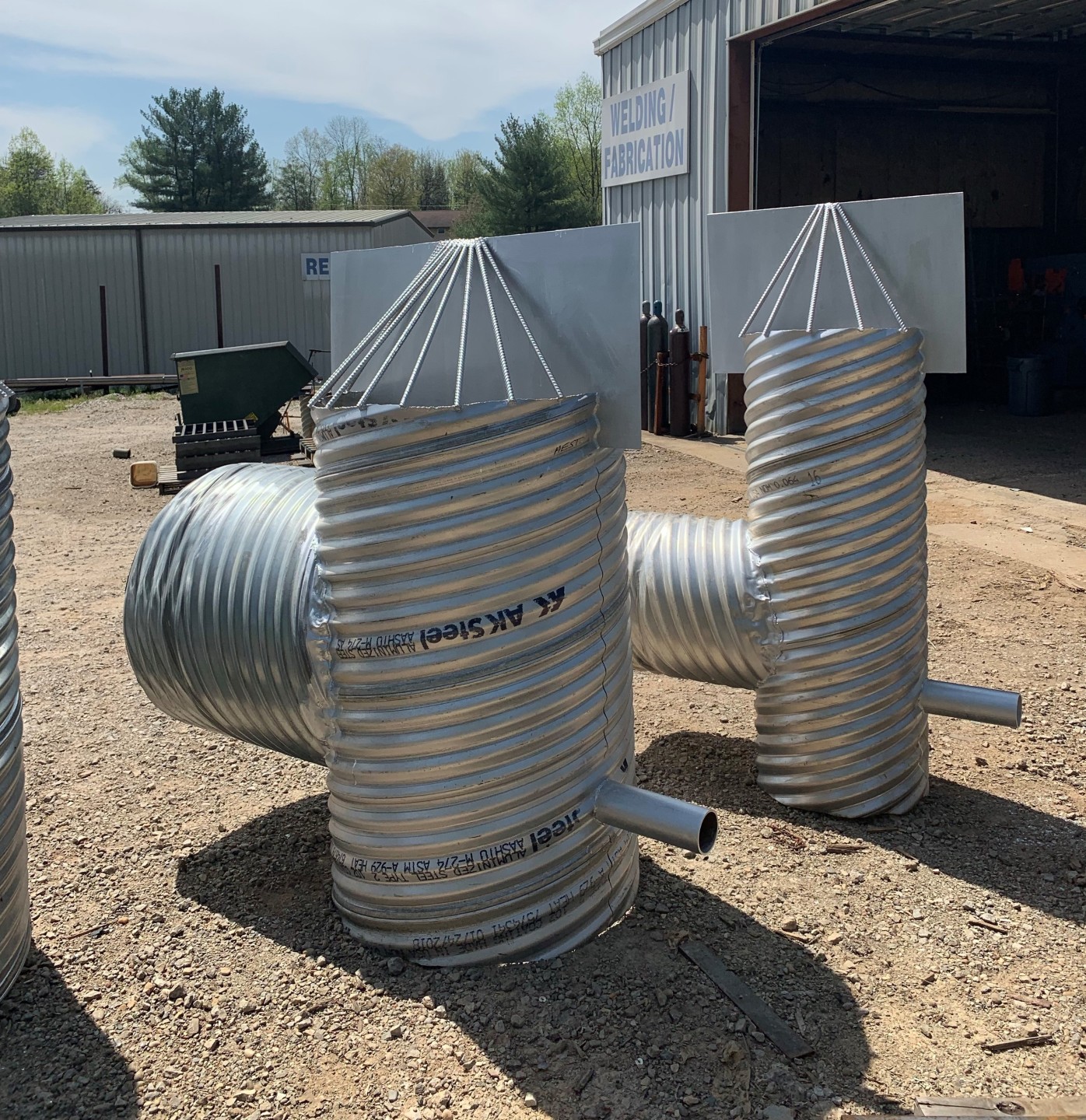 AntiSeep Collars (metal) Corrugated Metal Pipe